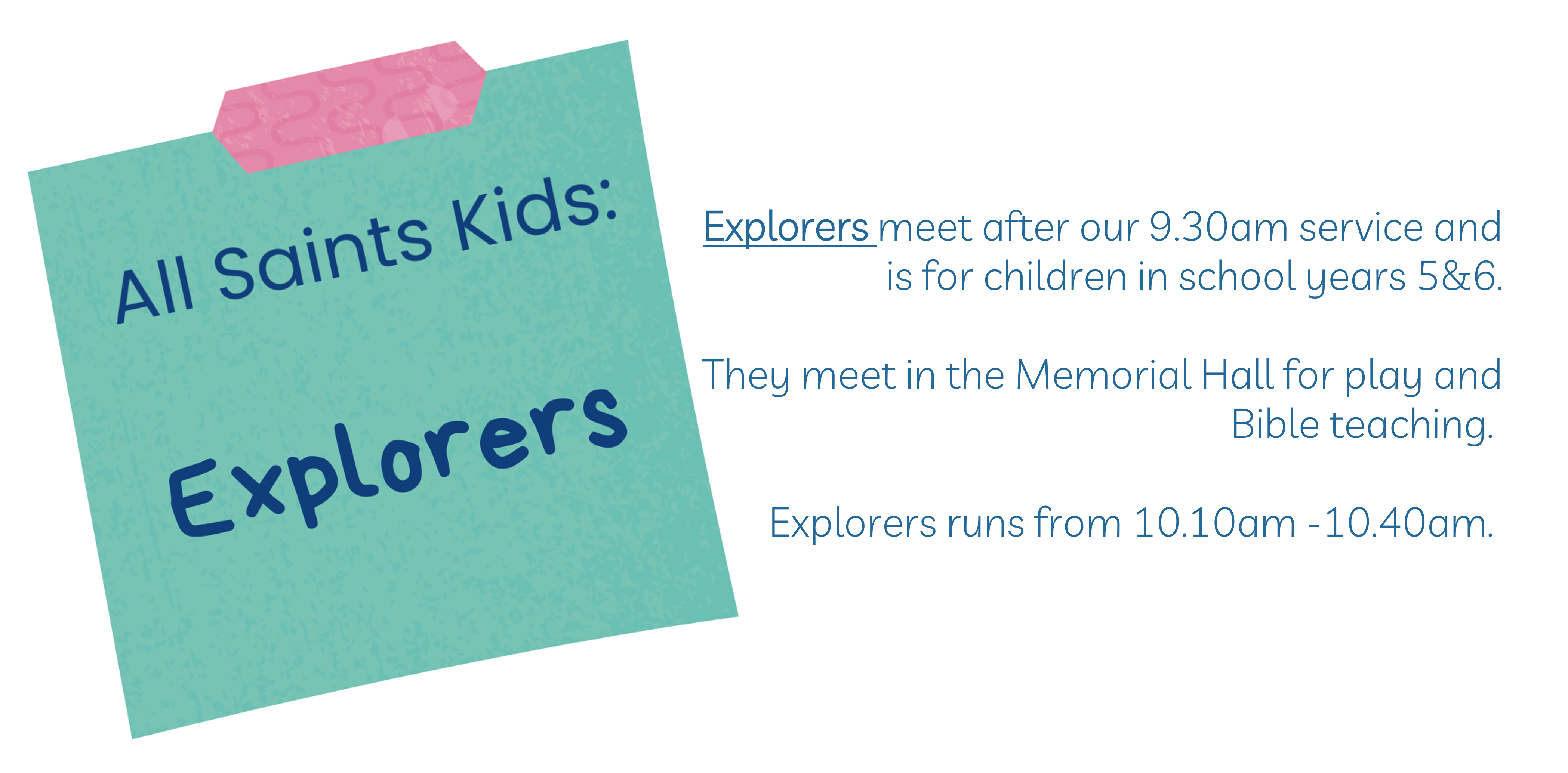 kids logos - explorers website